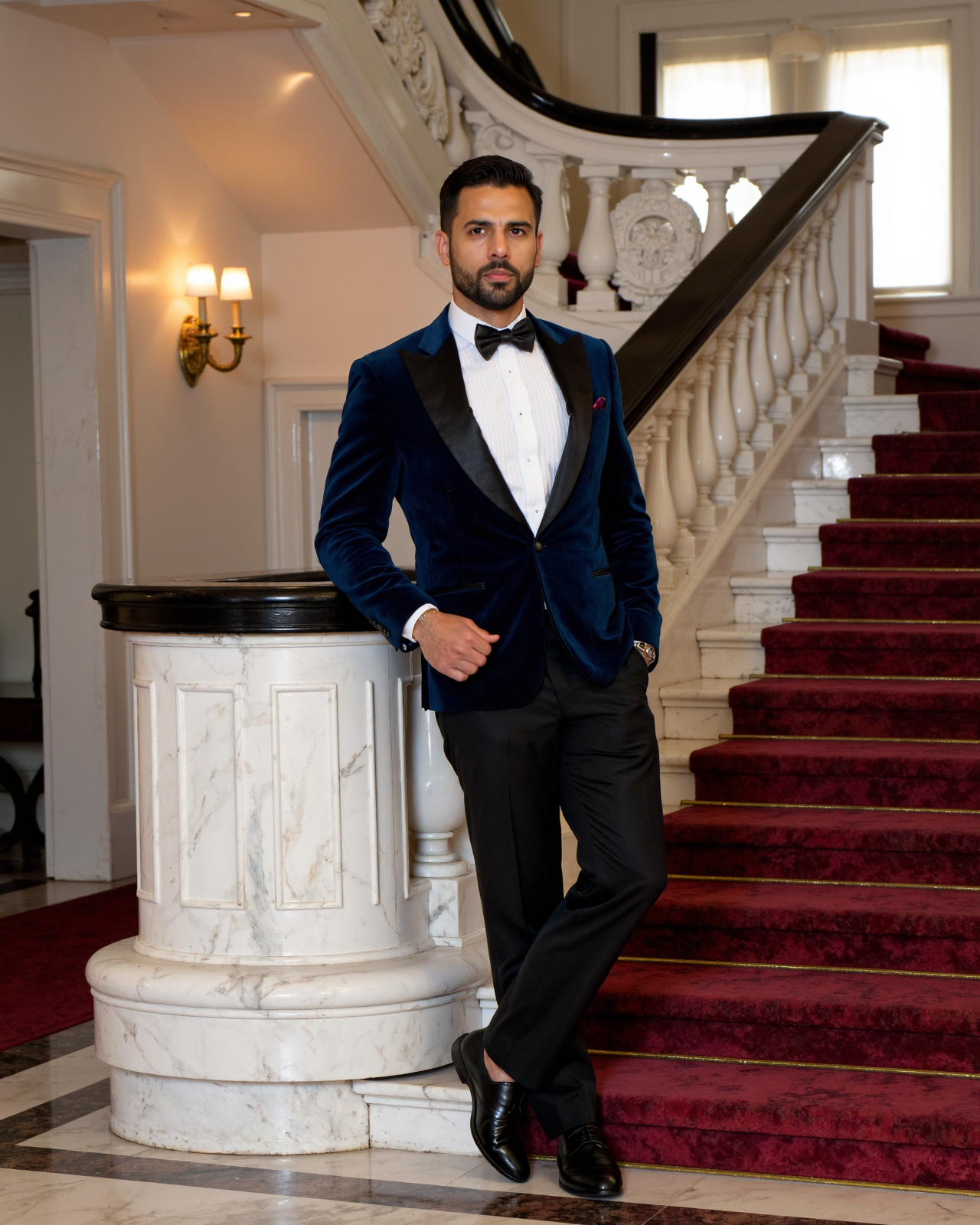 Template example Luxury 1 (male)